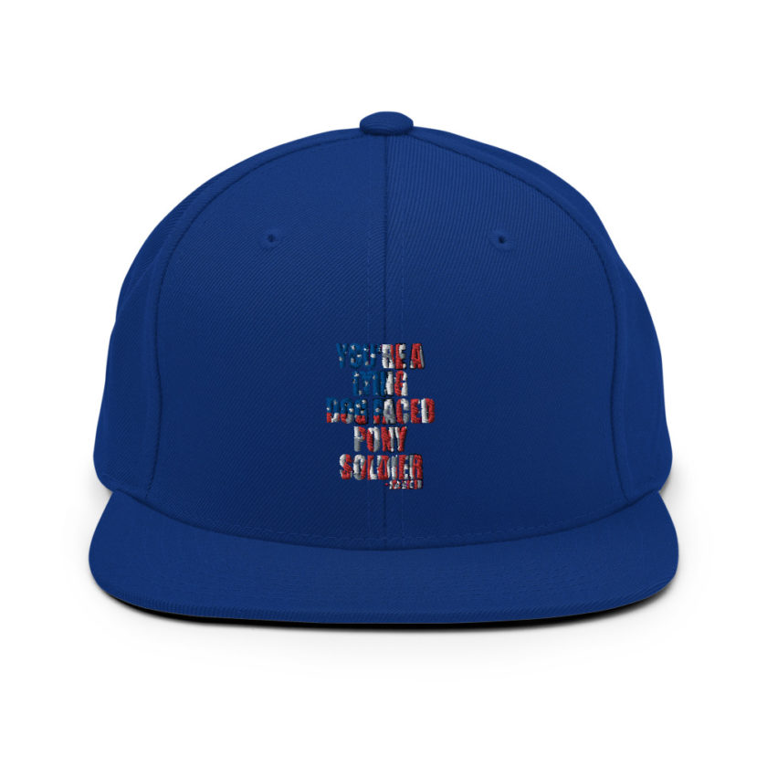 You're a lying, dog faced pony soldier. Joe Biden Snapback Hat - Image 8