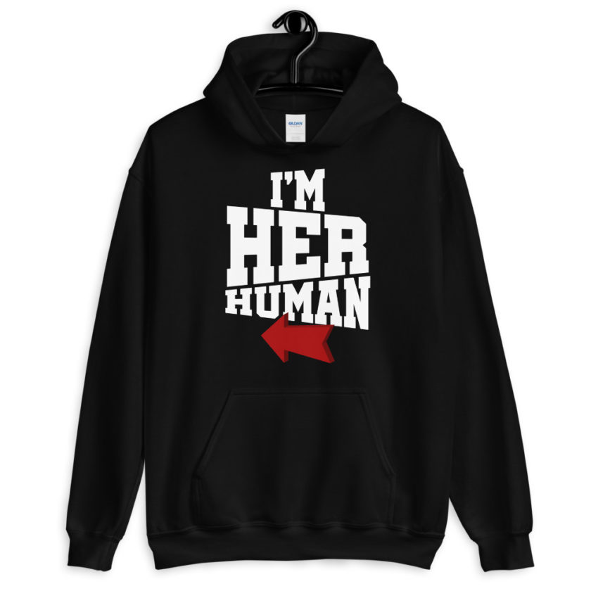 I'm Her Human Unisex Hoodie - Image 2