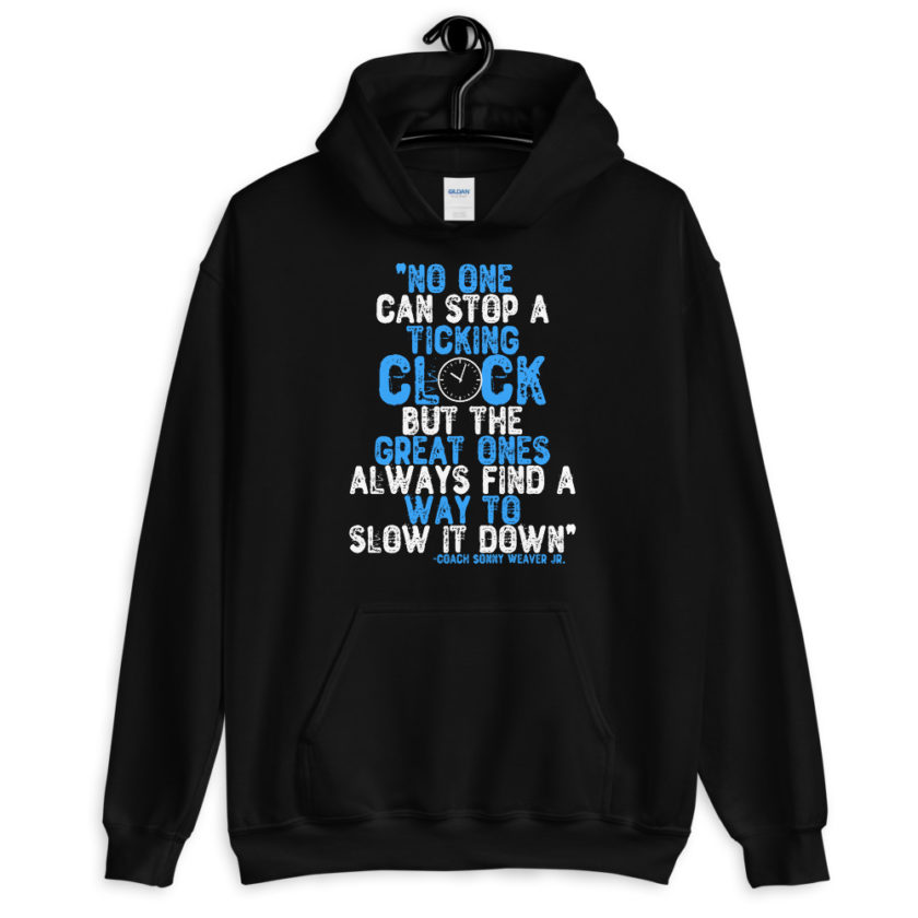 No one cans top a ticking clock but he great ones always find a way to slow it down. Gameday  Unisex Hoodie - Image 2