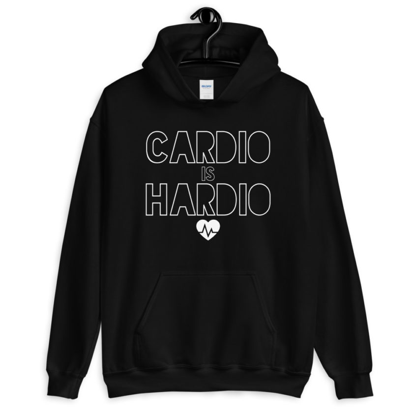 Cardio is Hardio  Unisex Hoodie - Image 2