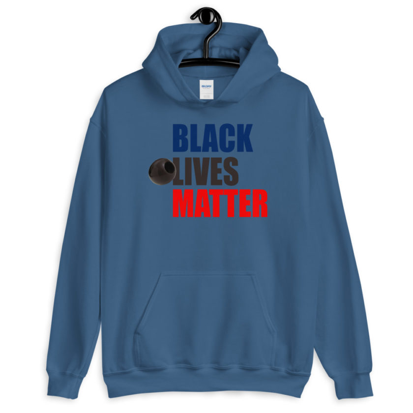 Black Olives Matter. Unisex Hoodie - Image 2