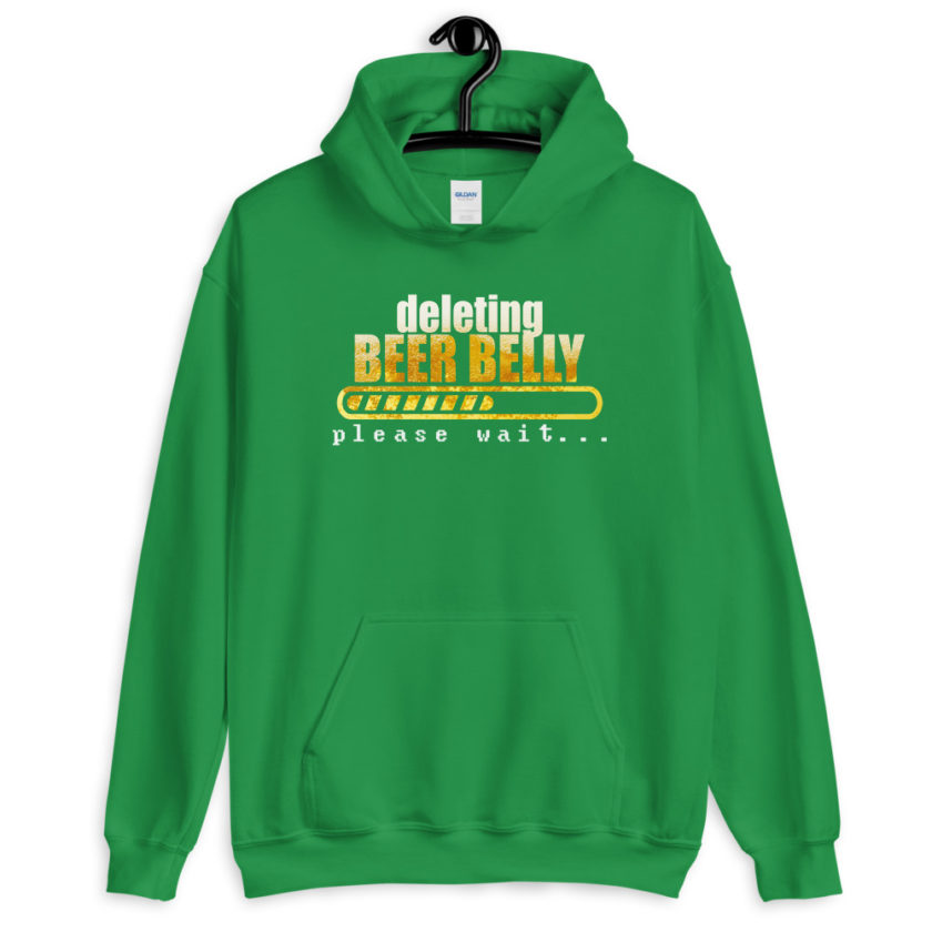 Deleting beer belly, please wait... Unisex Hoodie - Image 8