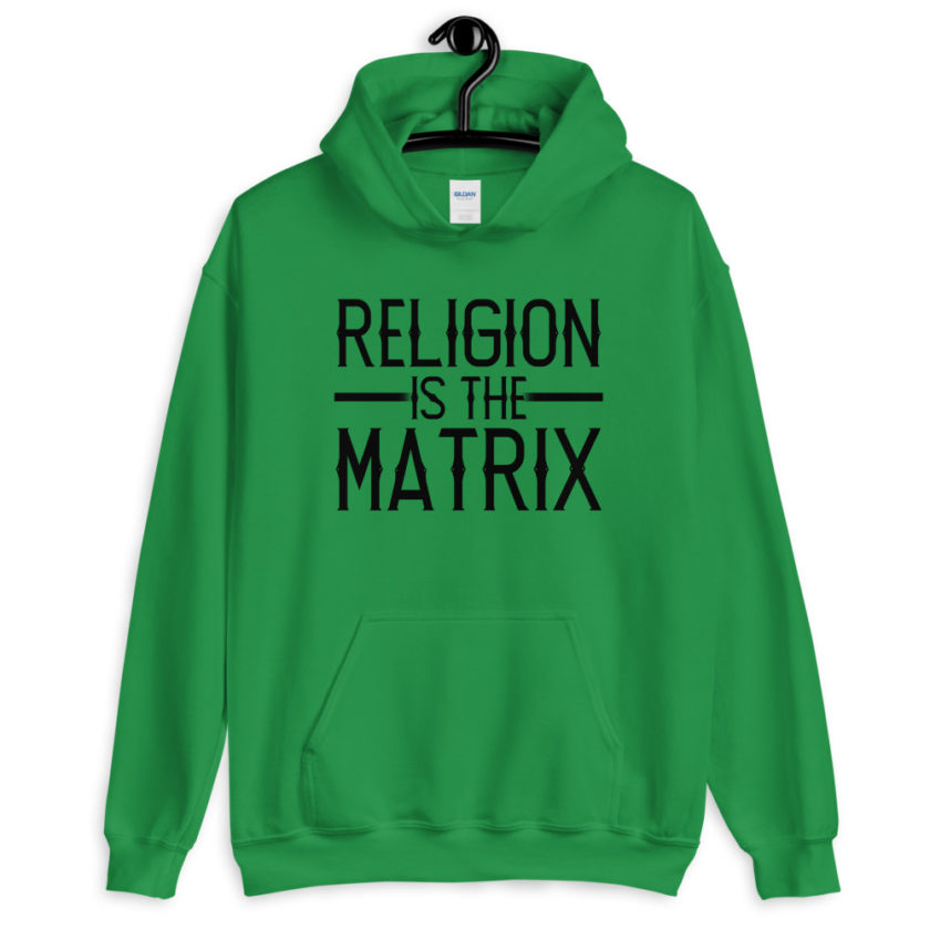 Religion is The Matrix  Unisex Hoodie - Image 5