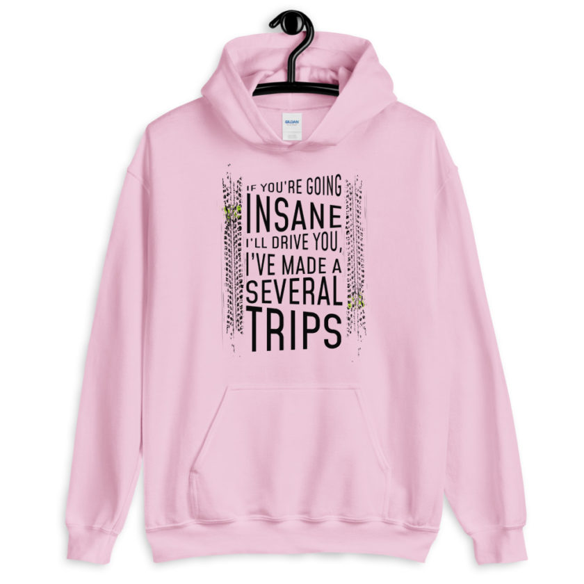 If you're going In Sane Ill drive you, I've made several trips.  Unisex Hoodie - Image 7