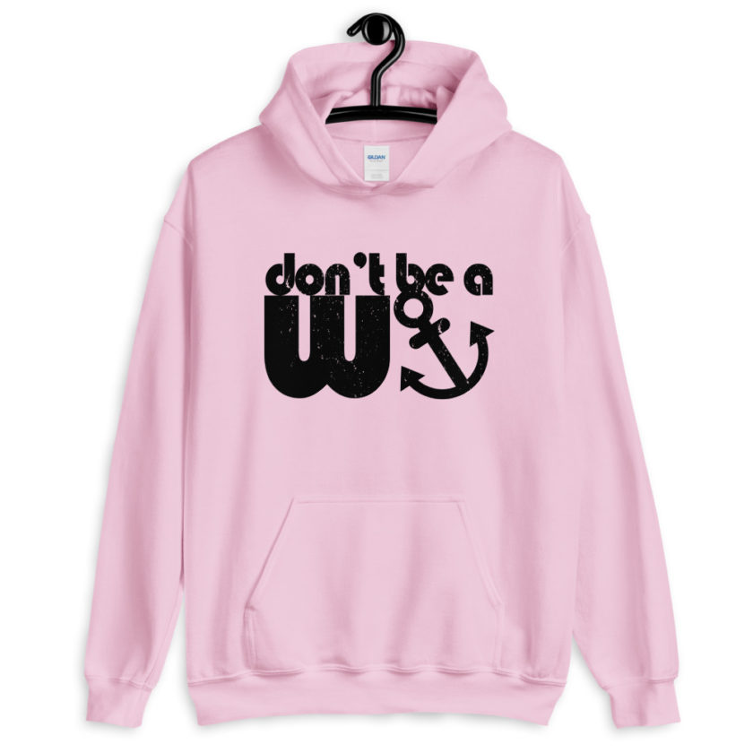 Don't be a wanker.  Unisex Hoodie - Image 7
