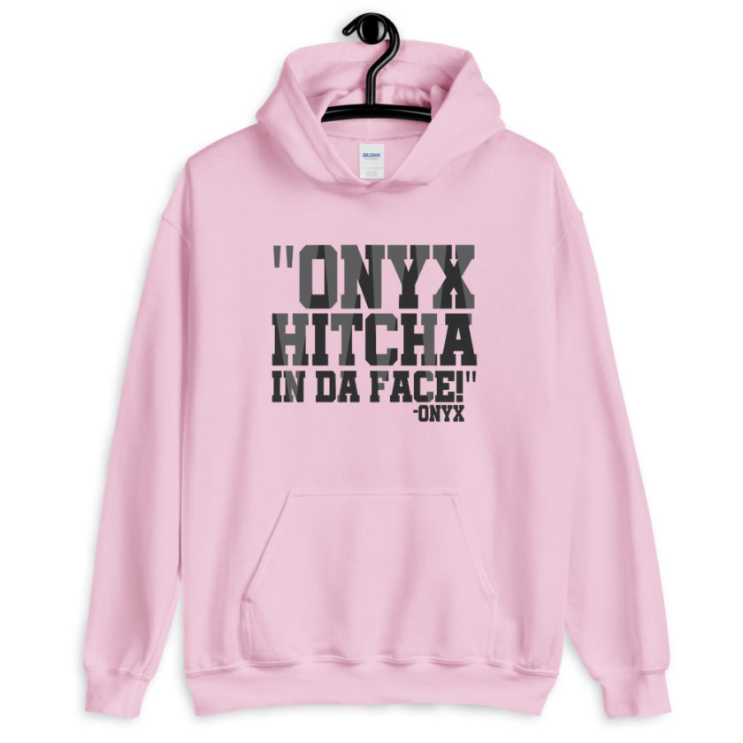 Onyx hitcha in da face  Unisex Hoodie - Image 4