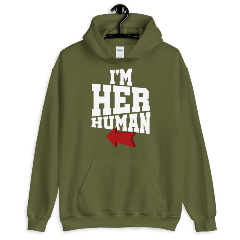 I'm Her Human Unisex Hoodie - Image 7