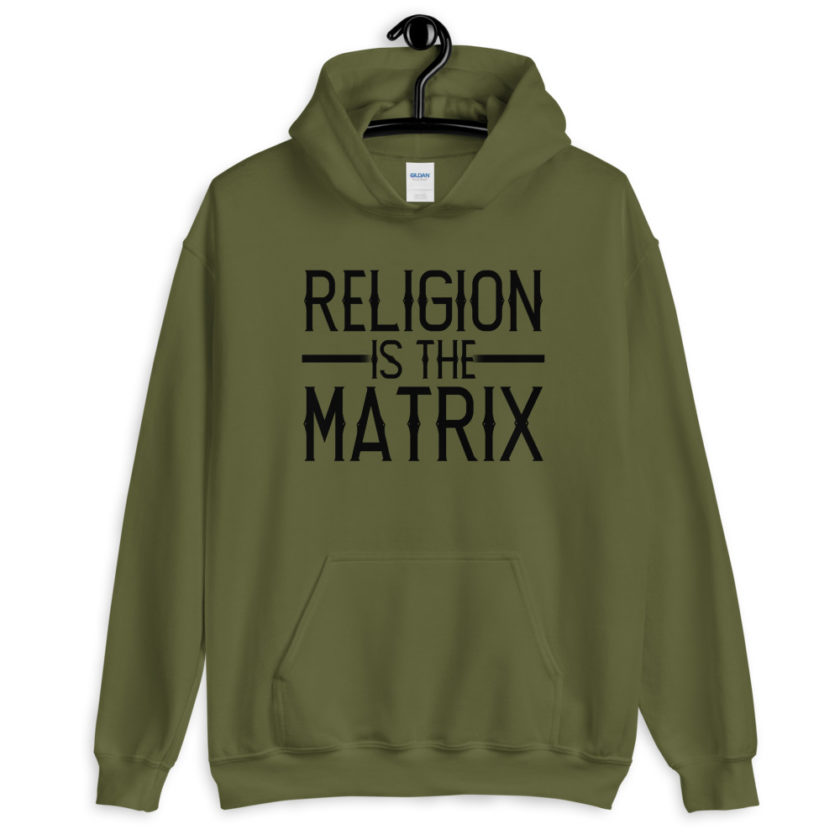 Religion is The Matrix  Unisex Hoodie - Image 4