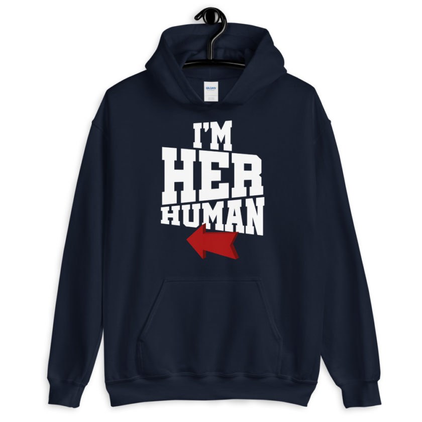 I'm Her Human Unisex Hoodie - Image 3