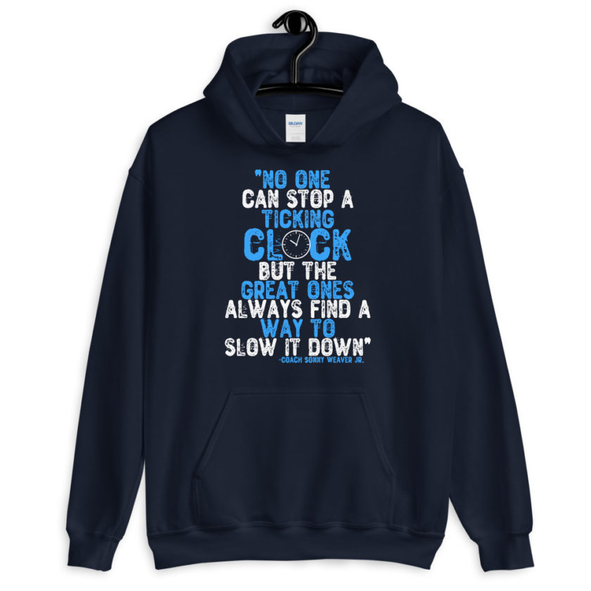 No one cans top a ticking clock but he great ones always find a way to slow it down. Gameday  Unisex Hoodie - Image 3