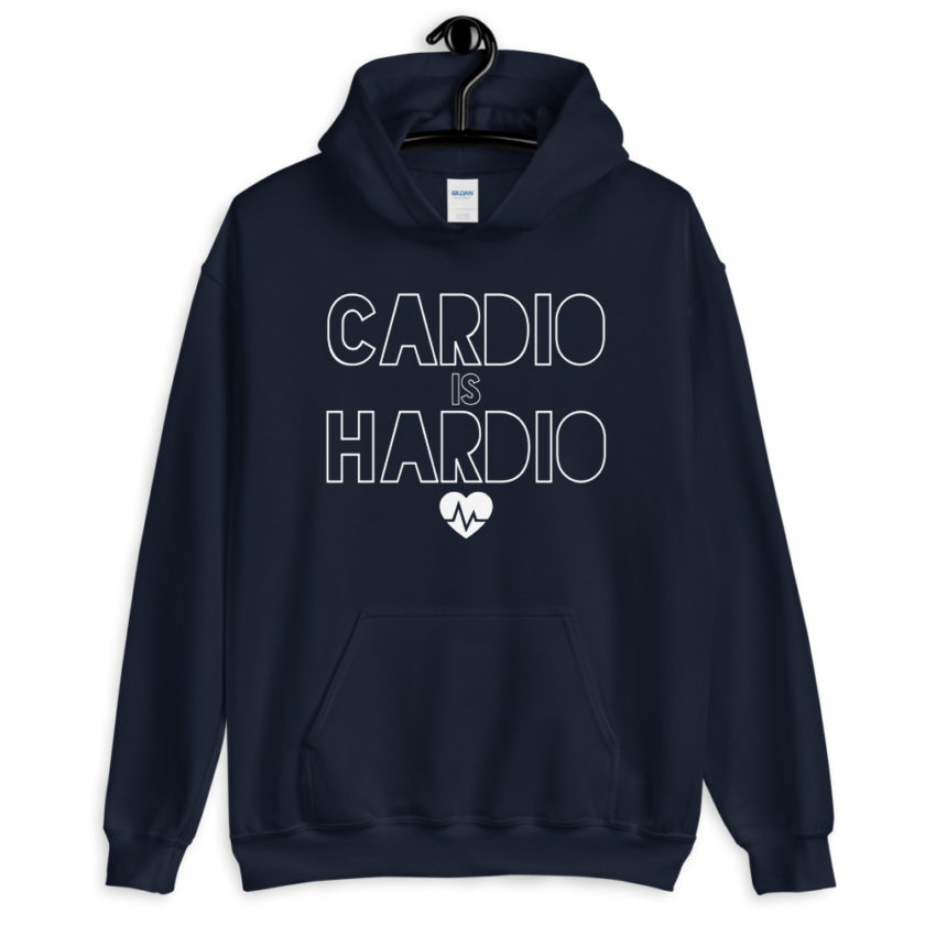 Cardio is Hardio  Unisex Hoodie