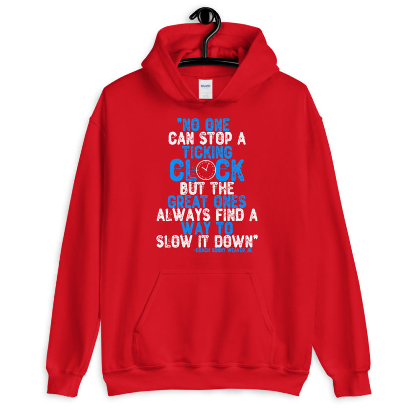 No one cans top a ticking clock but he great ones always find a way to slow it down. Gameday  Unisex Hoodie - Image 4