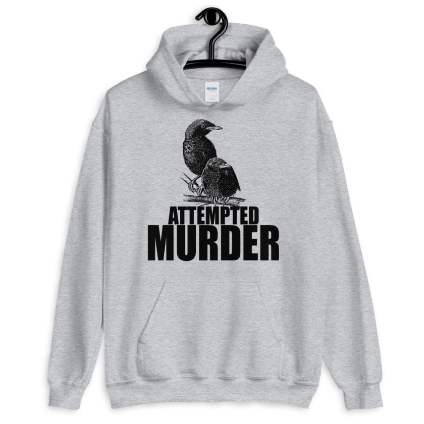 Attempted Murder Unisex Hoodie - Image 4