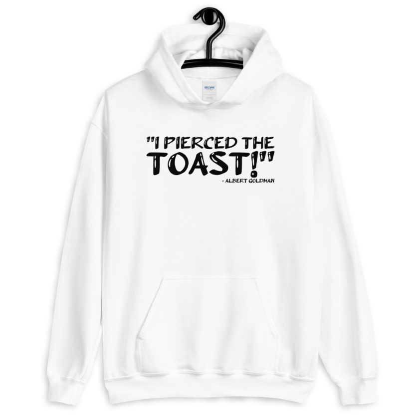 I pierced the toast! The Birdcage  Unisex Hoodie - Image 8