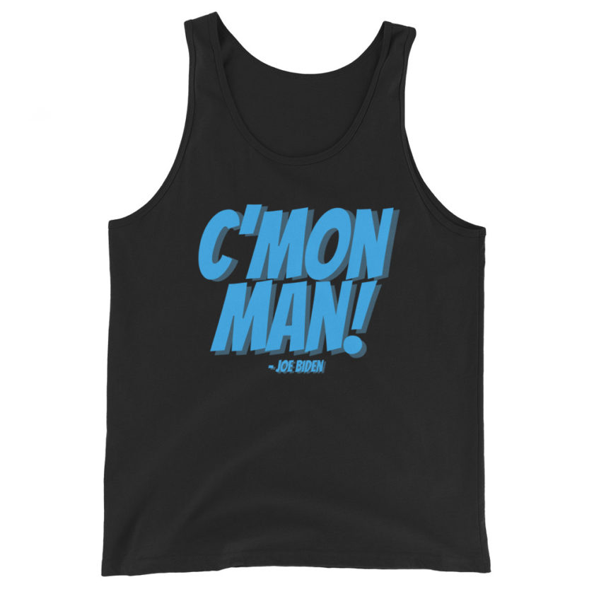 C'mon Man! Joe Biden Unisex Tank Top - Image 2