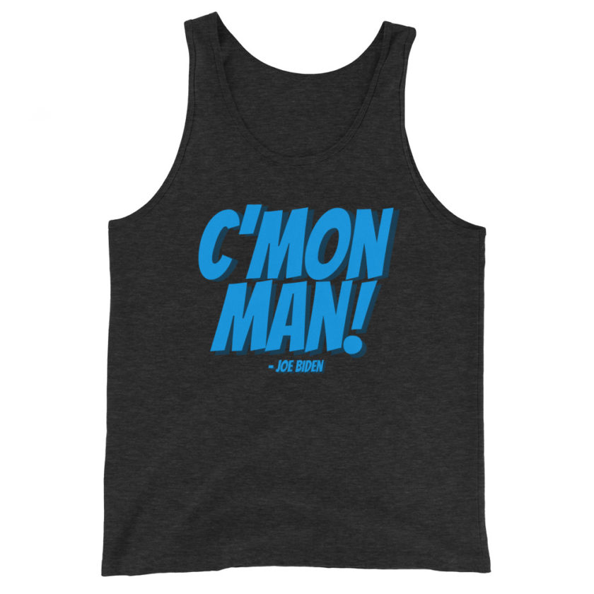 C'mon Man! Joe Biden Unisex Tank Top - Image 5