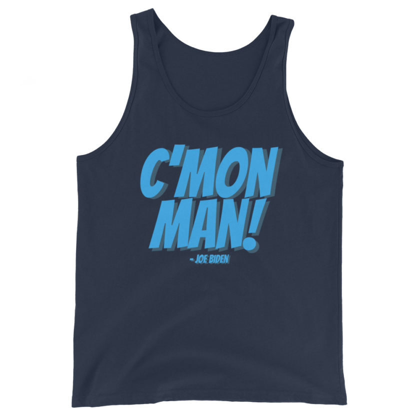 C'mon Man! Joe Biden Unisex Tank Top - Image 3