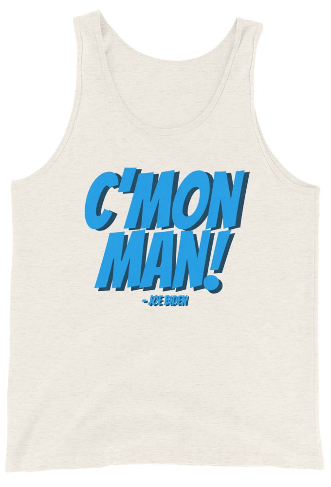 C'mon Man! Joe Biden Unisex Tank Top