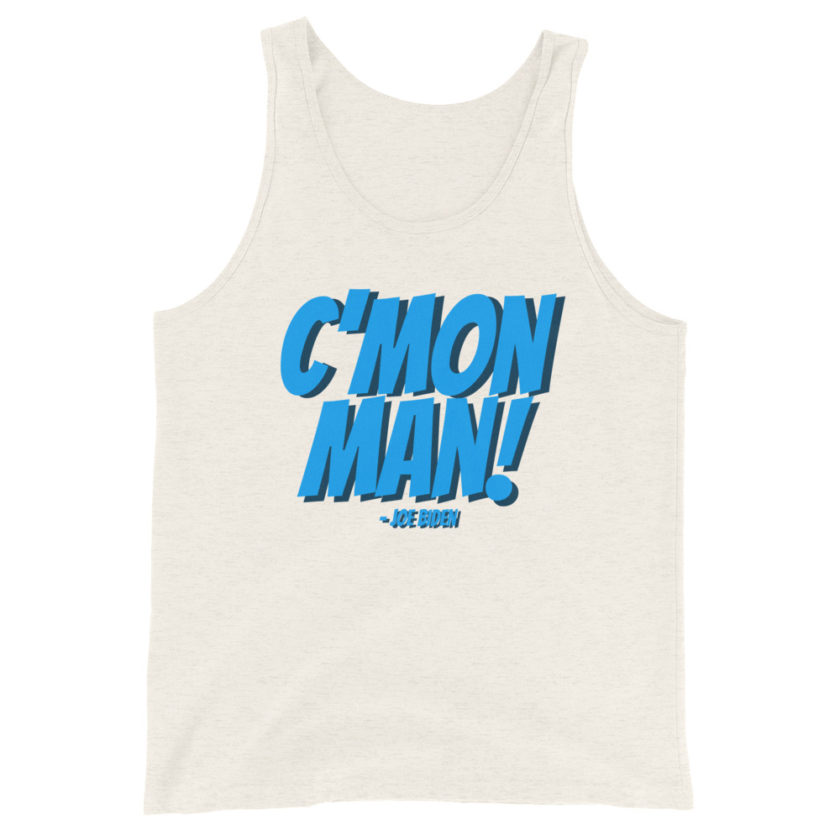 C'mon Man! Joe Biden Unisex Tank Top