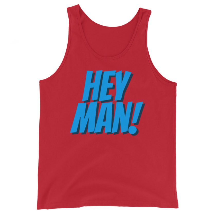Hey Man! Joe Biden  Unisex Tank Top - Image 3