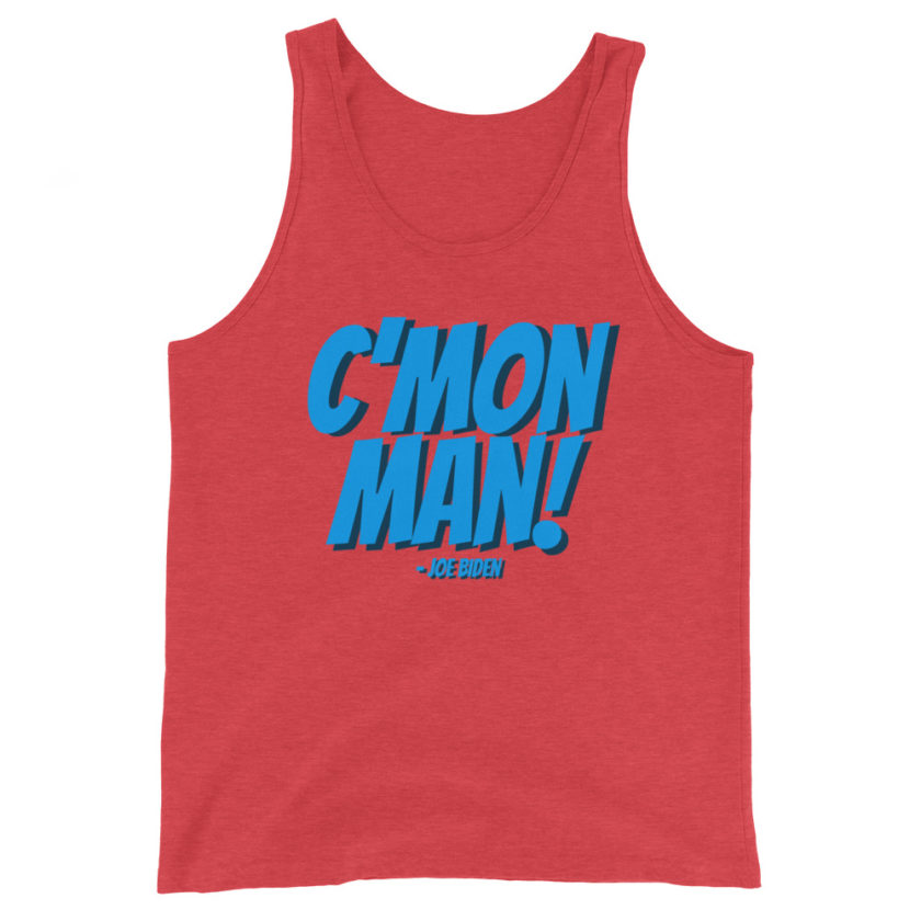 C'mon Man! Joe Biden Unisex Tank Top - Image 8