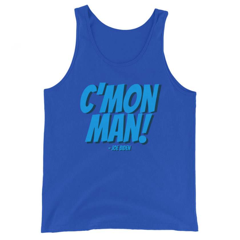 C'mon Man! Joe Biden Unisex Tank Top - Image 6