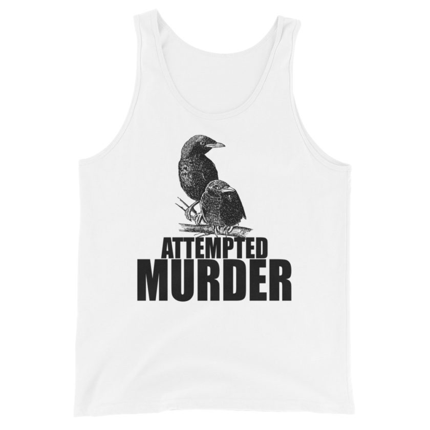 Attempted Murder Unisex Tank Top - Image 5