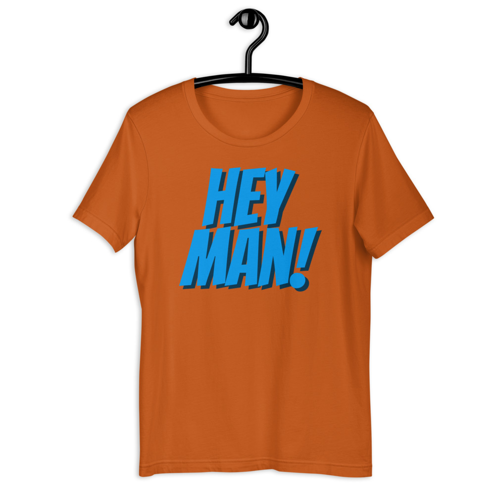Hey Man! Joe Biden Short-Sleeve Unisex T-Shirt