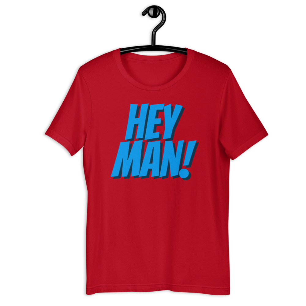 Hey Man! Joe Biden Short-Sleeve Unisex T-Shirt - Image 5