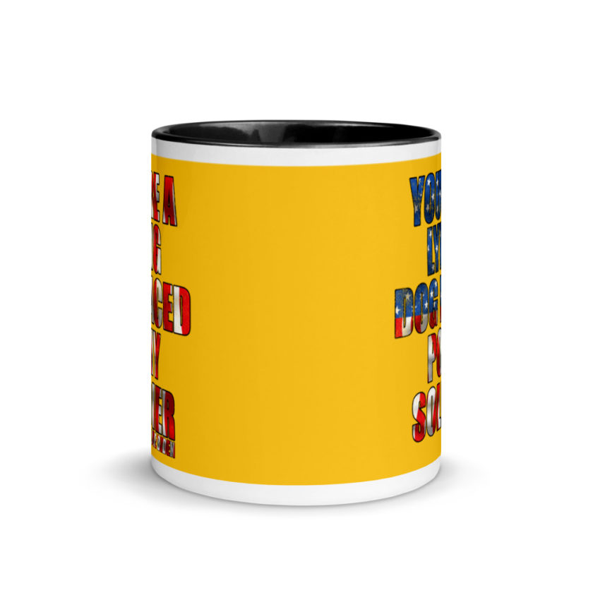 You're a lying, dog faced pony soldier. Joe Biden Mug with Color Inside - Image 3