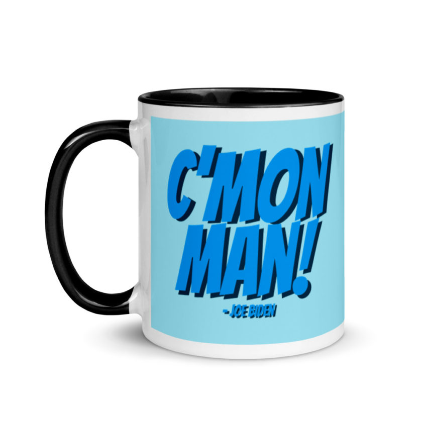 C'mon Man! Joe Biden Mug with Color Inside - Image 4