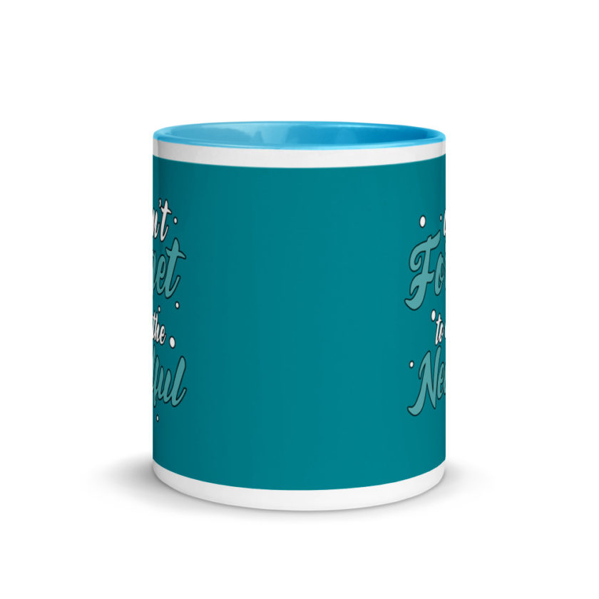 Don't forget to do the needful  Mug with Color Inside - Image 12