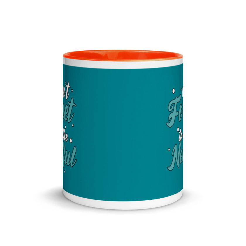Don't forget to do the needful  Mug with Color Inside - Image 9