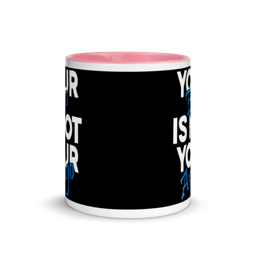 Your ego is not your amigo Mug with Color Inside - Image 14
