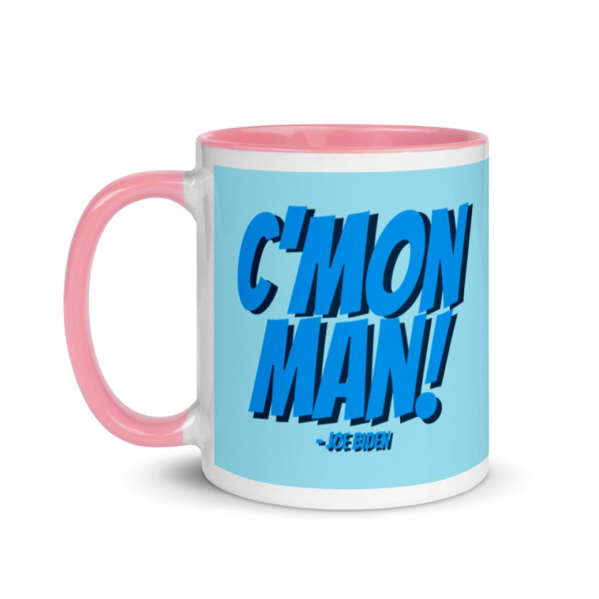 C'mon Man! Joe Biden Mug with Color Inside - Image 15