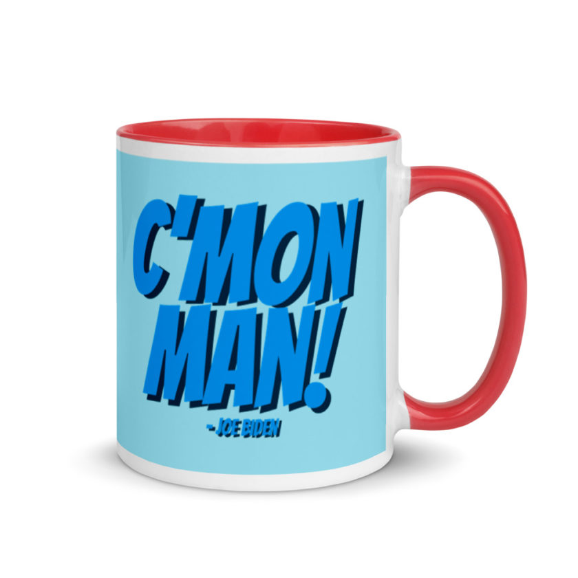 C'mon Man! Joe Biden Mug with Color Inside - Image 5