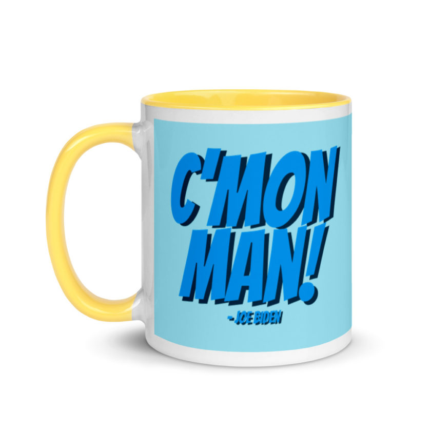 C'mon Man! Joe Biden Mug with Color Inside - Image 18