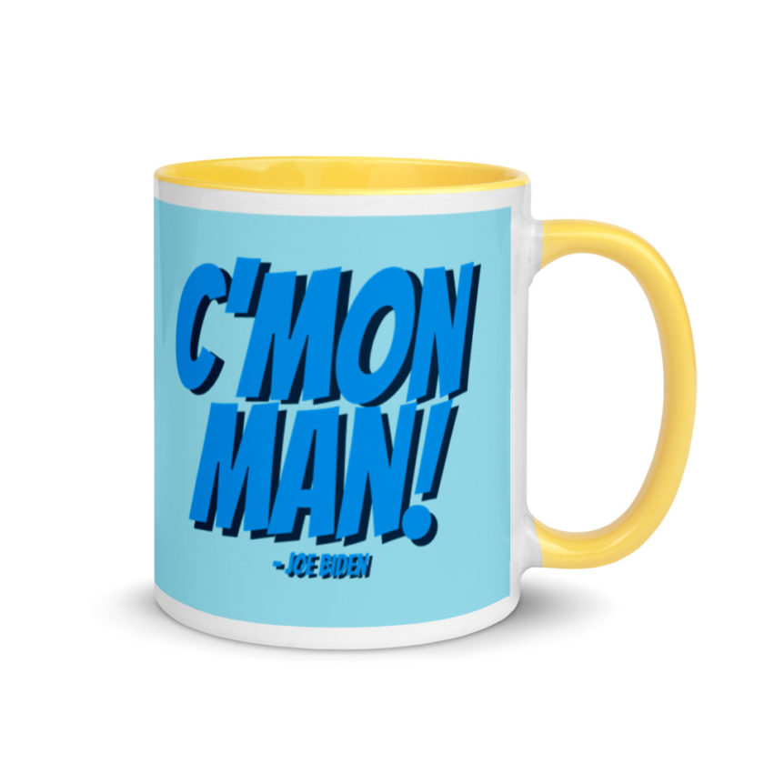 C'mon Man! Joe Biden Mug with Color Inside - Image 16