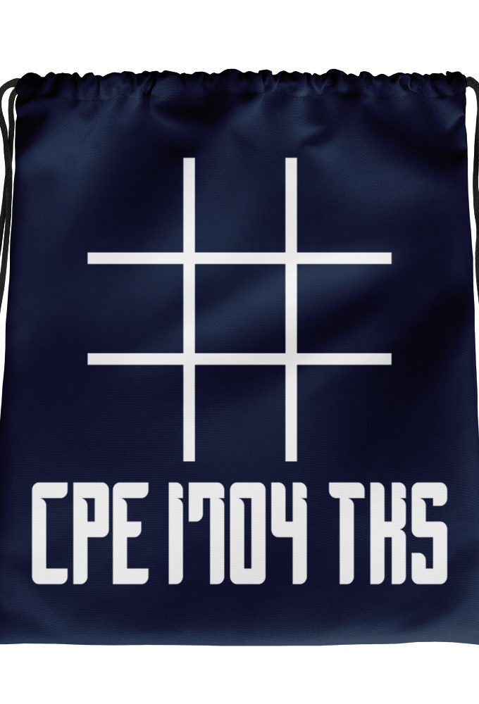 CPE 1704 TKS Joshua War Games  Drawstring bag