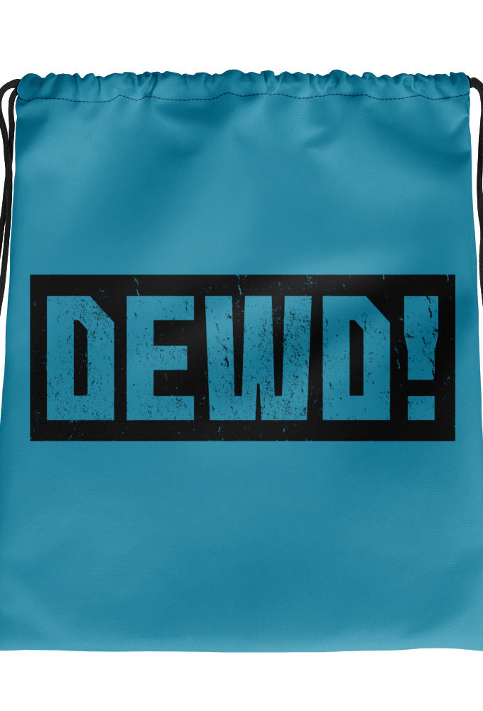 Dewd!  Drawstring bag