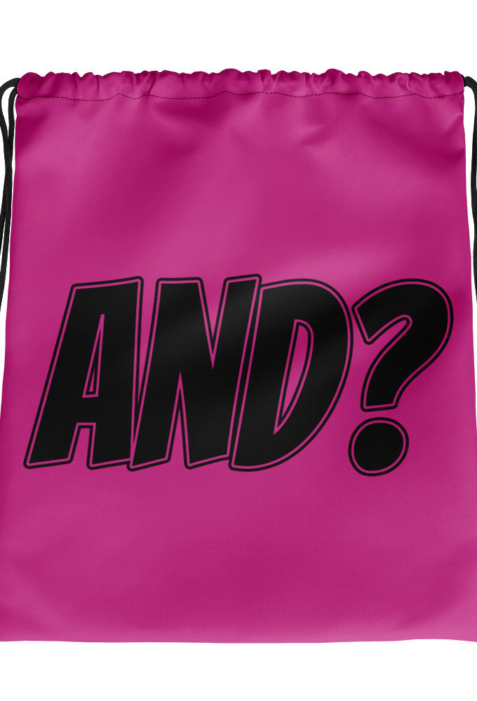 AND? Drawstring bag