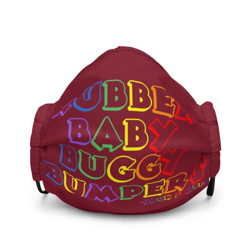 Rubber baby buggy bumpers Premium face mask