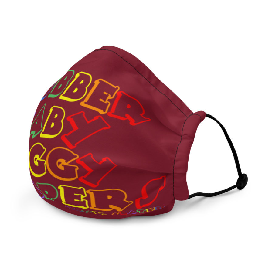 Rubber baby buggy bumpers Premium face mask - Image 3