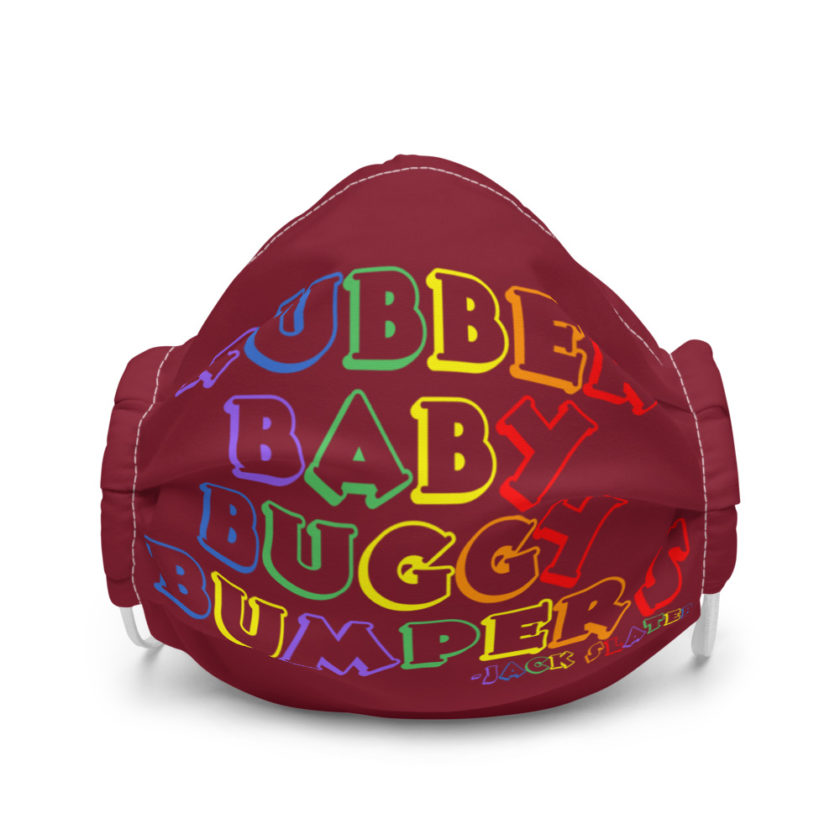 Rubber baby buggy bumpers Premium face mask - Image 4