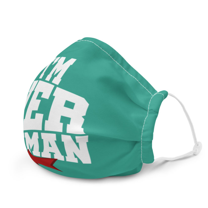 I'm her human  Premium face mask - Image 6