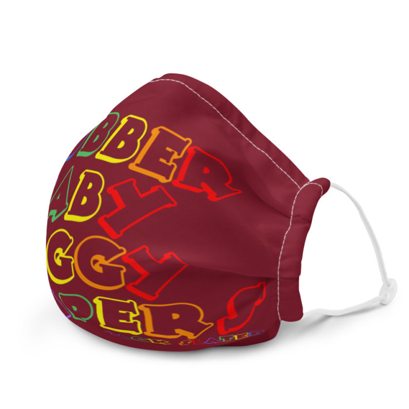 Rubber baby buggy bumpers Premium face mask - Image 6