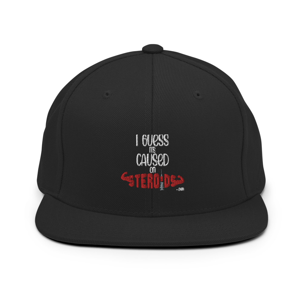 I guess its caused on steroids. -Sven Snapback Hat - Image 3
