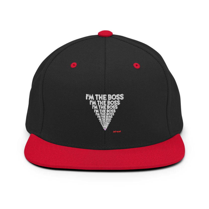 I'm the boss, I'm the boss I'm the boss... Ant-Man Snapback Hat - Image 4