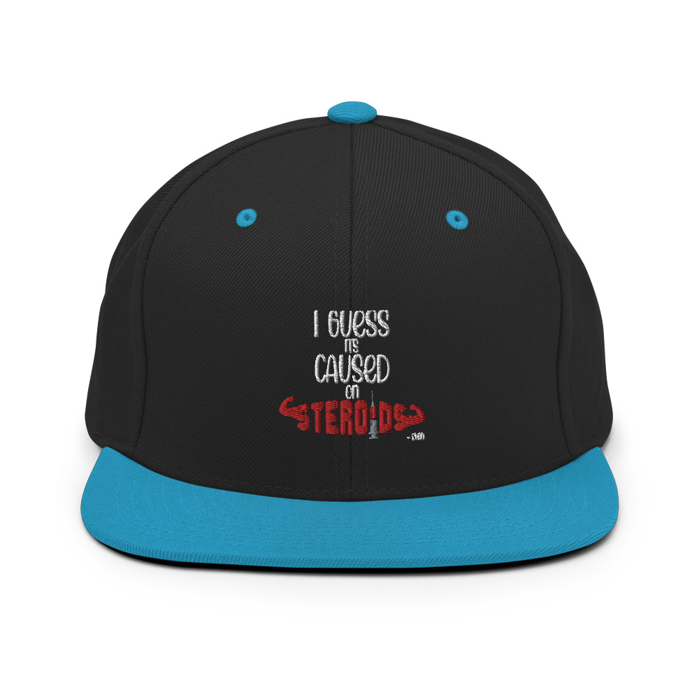 I guess its caused on steroids. -Sven Snapback Hat - Image 5