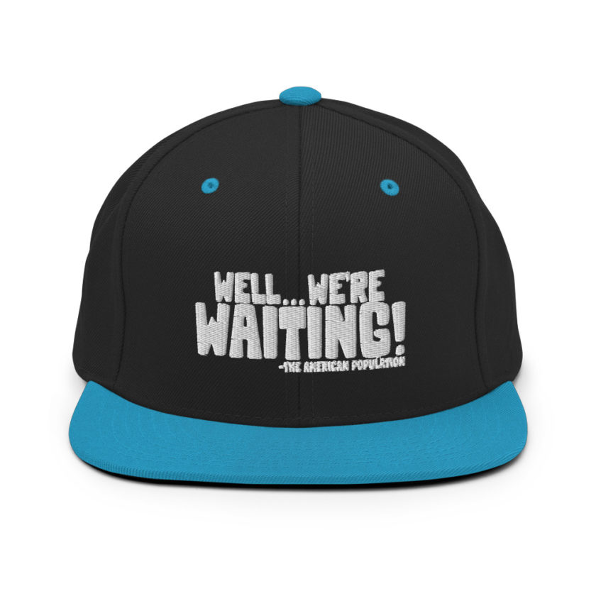 Well...we're waiting! Snapback Hat - Image 6